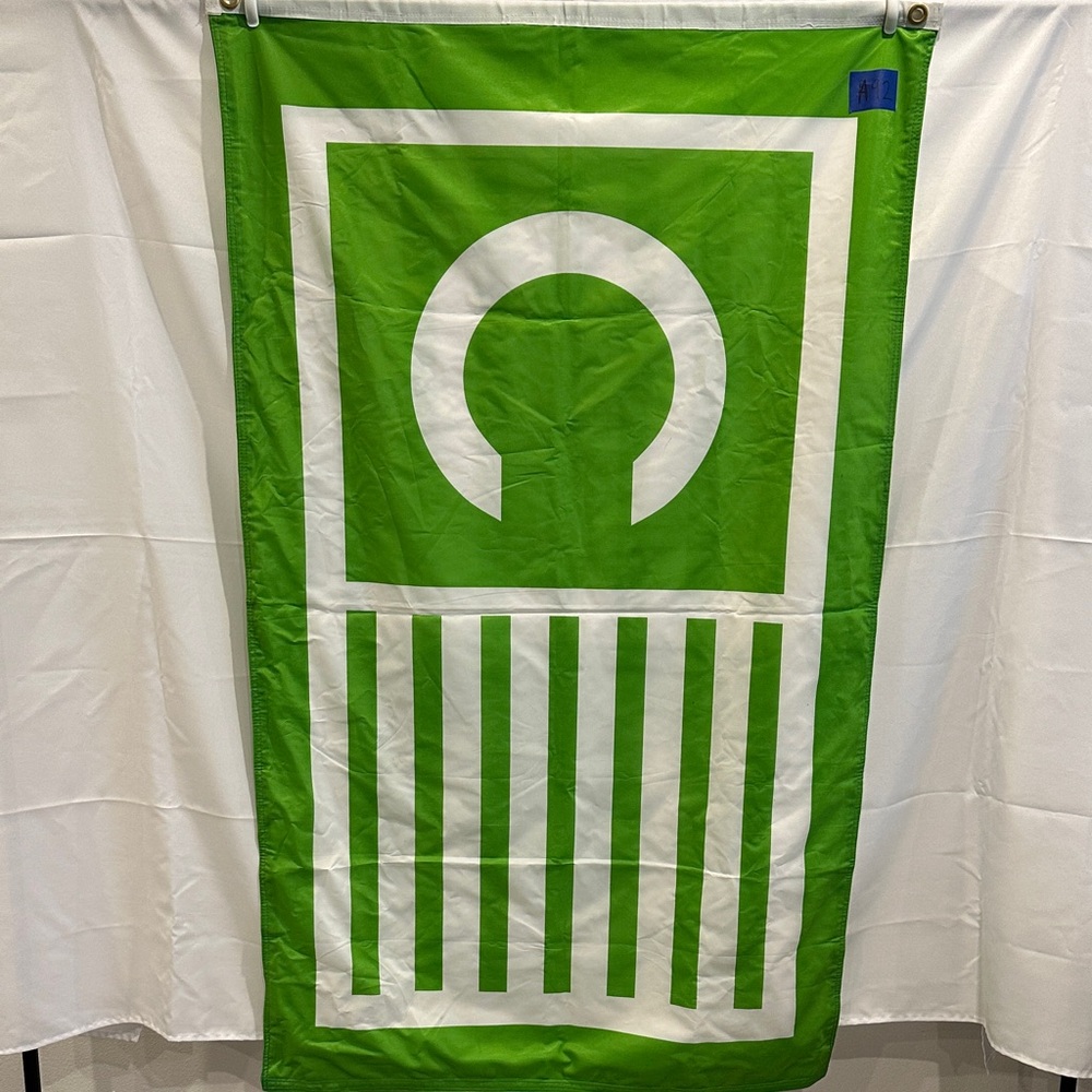 Bright Green KCCO Chive Flag – Keep Calm and Chive On
